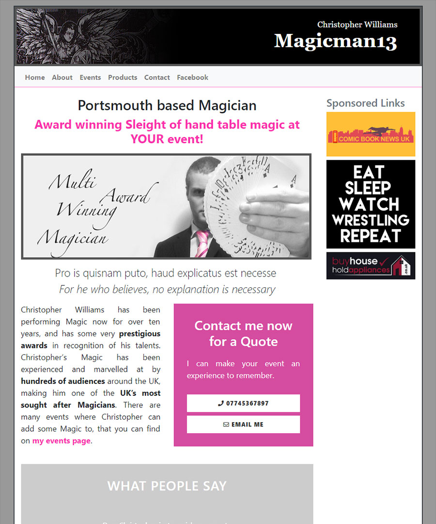 MagicMan13 screenshot