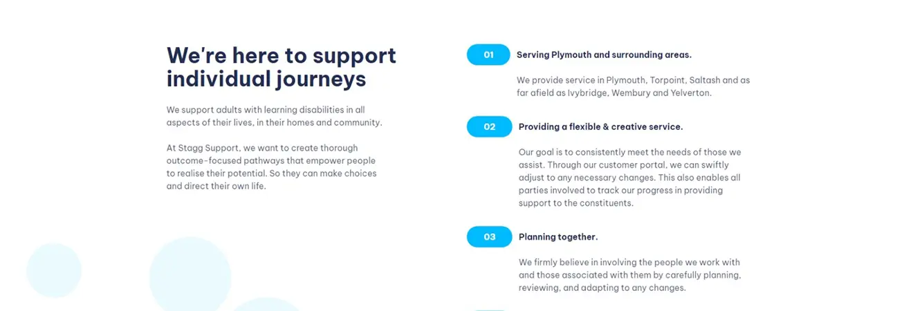 Stagg Support banner 2